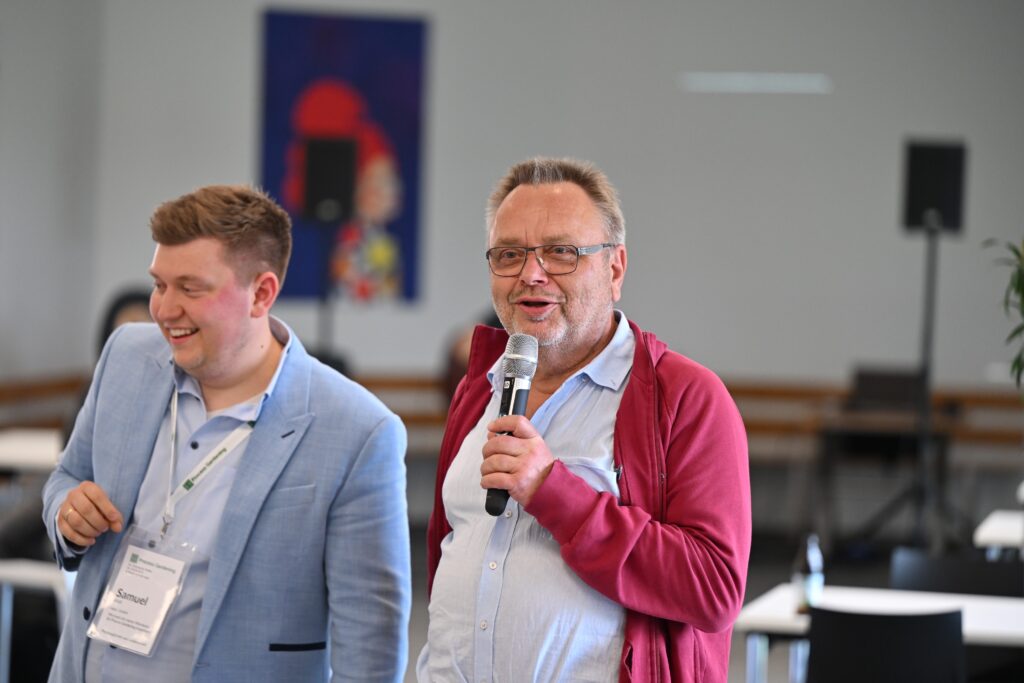 Samuel und Reiner Wolf von vapic - Industrielle Teilereinigung, die Gastgeber des 16. Process Gardening Community Treffens 2025