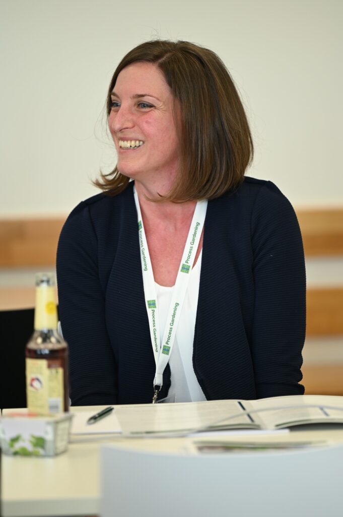 Sabrina Keppler von Gindele beim 16. Process Gardening Community-Treffen