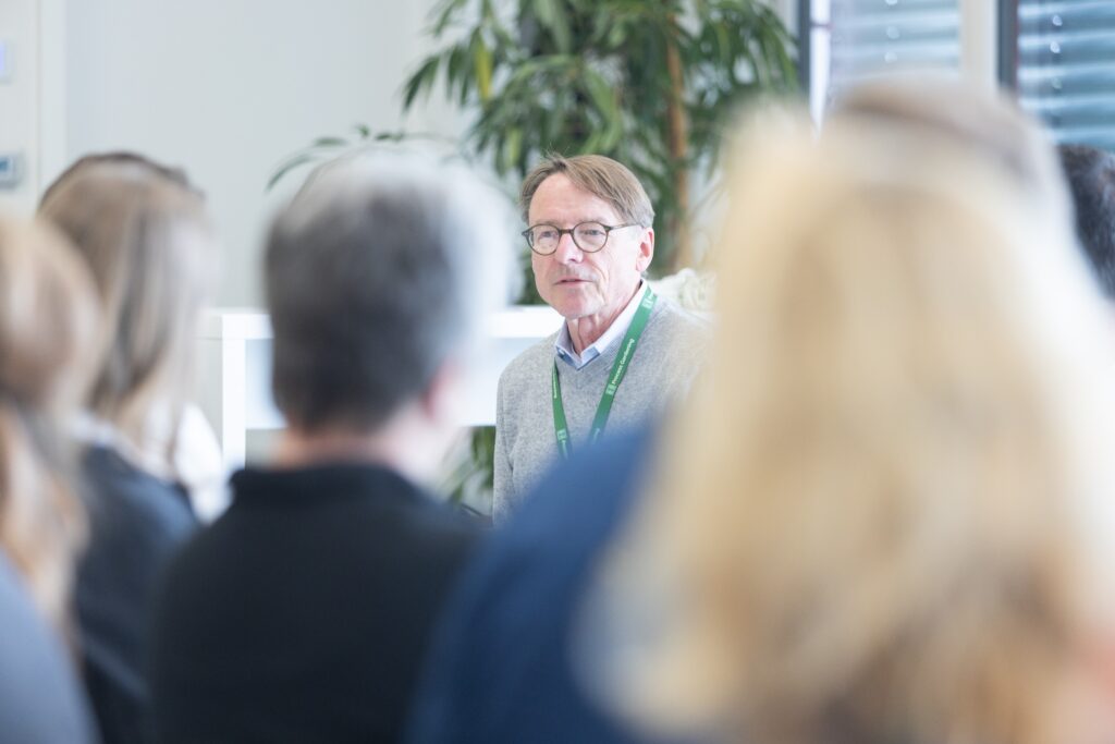 Unternehmer-Berater Wolfgang Stöckert beim 16. Process Gardening Community-Treffen